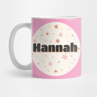 Hannah name cute design Mug